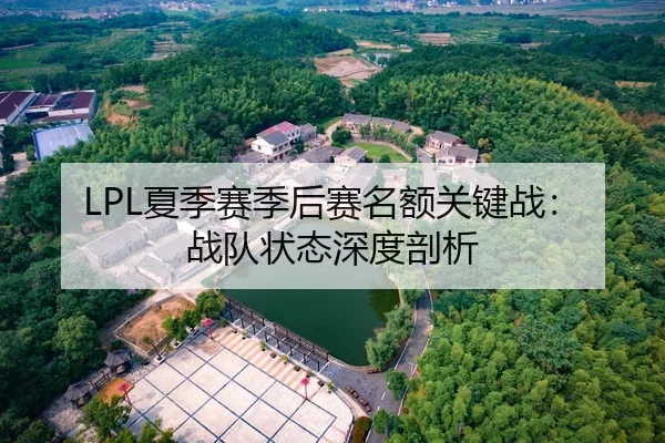LPL夏季赛季后赛名额关键战：战队状态深度剖析